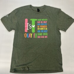 Its Okay To With Sayings Its Okay To With Sayings Military Green
